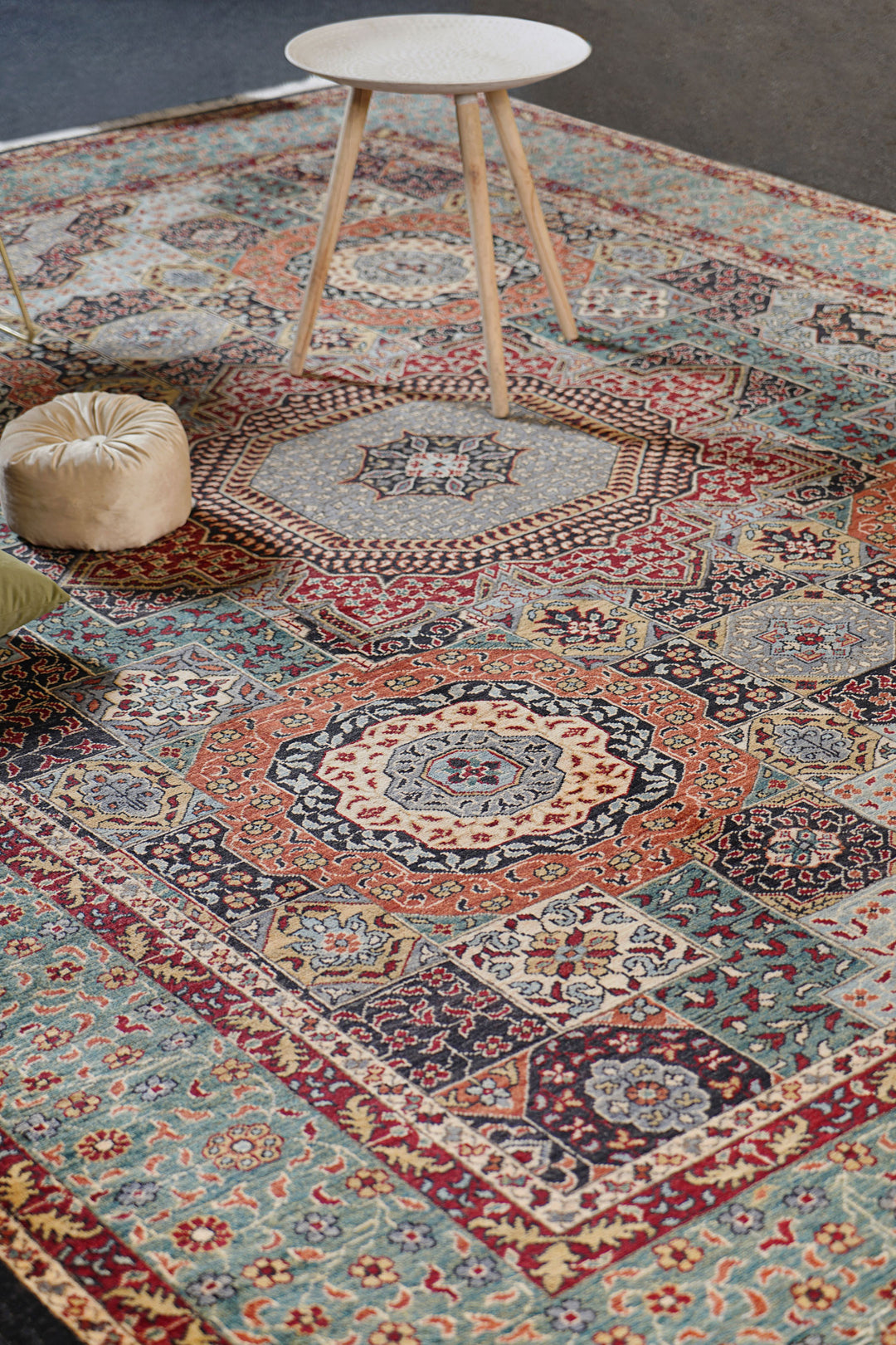 Multi Colored Mamluk 9'  2" x 12' " - No. QA21799