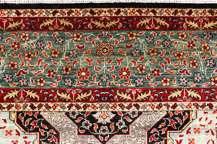 Multi Colored Mamluk 9' 2 x 12' - No. 65730 - ALRUG Rug Store