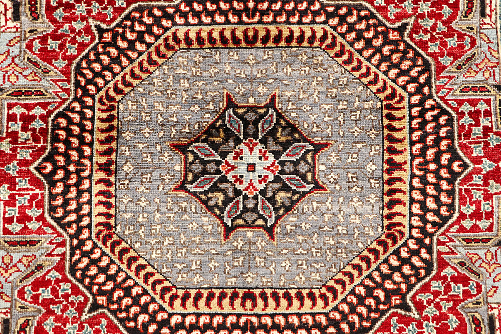 Multi Colored Mamluk 9' 2 x 12' - No. 65730 - ALRUG Rug Store
