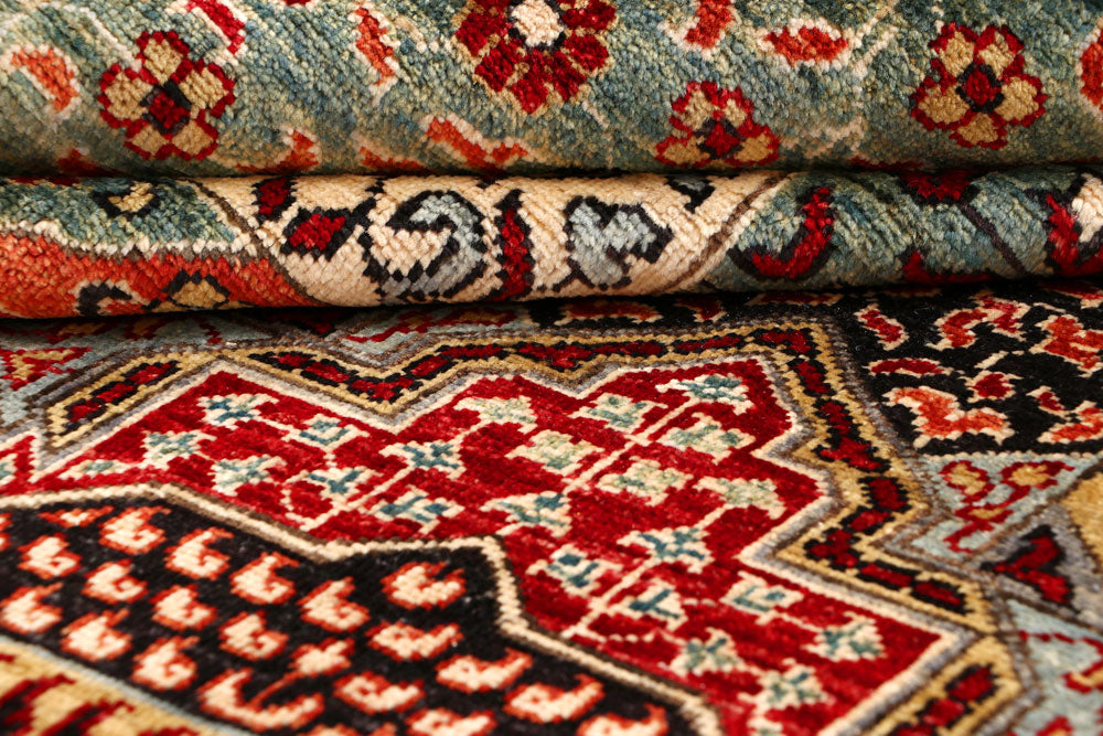 Multi Colored Mamluk 9' 2 x 12' - No. 65730 - ALRUG Rug Store