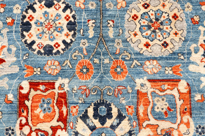 Light Slate Grey Ziegler 8' 3 x 11' 1 - No. 65731 - ALRUG Rug Store