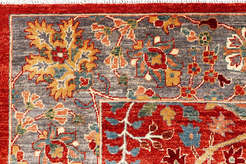 Firebrick Ziegler 8' 11 x 11' 9 - No. 65732 - ALRUG Rug Store