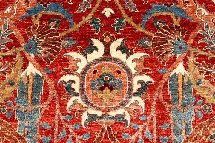 Firebrick Ziegler 8'  11" x 11'  9" - No. QA20169