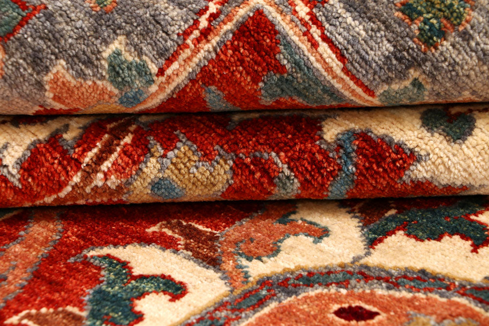 Firebrick Ziegler 8' 11 x 11' 9 - No. 65732 - ALRUG Rug Store