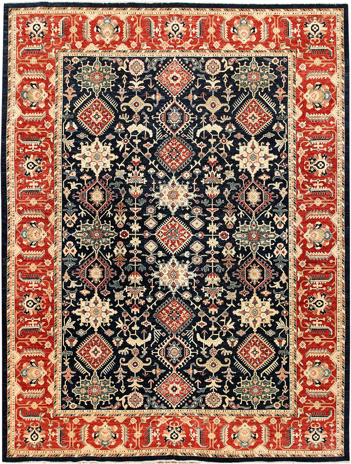 Multi Colored Ziegler 8' 10 x 11' 3 - No. 65733 - ALRUG Rug Store