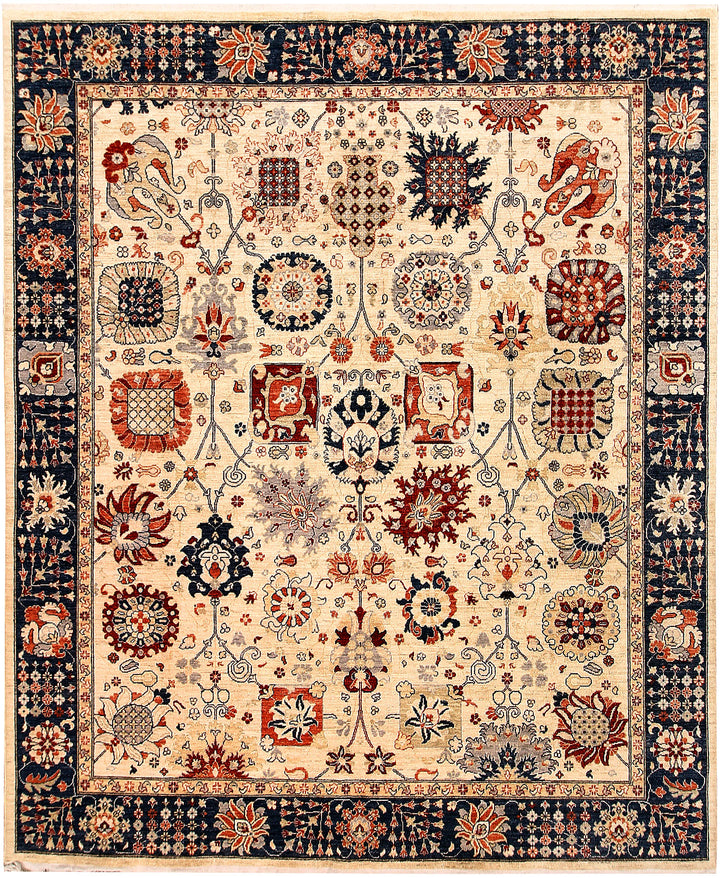 Cornsilk Ziegler 8' 1 x 9' 9 - No. 65735 - ALRUG Rug Store