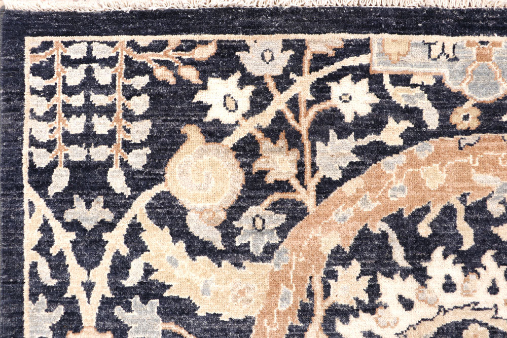 Multi Colored Ikat 7' 10 x 10' - No. 65737 - ALRUG Rug Store