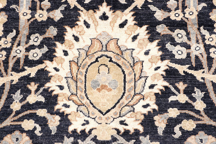 Multi Colored Ikat 7'  10" x 10' " - No. QA34519