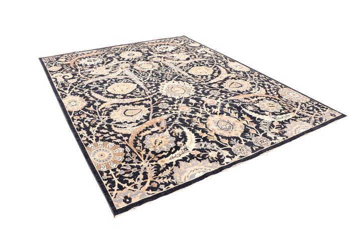 Multi Colored Ikat 7' 10 x 10' - No. 65737 - ALRUG Rug Store