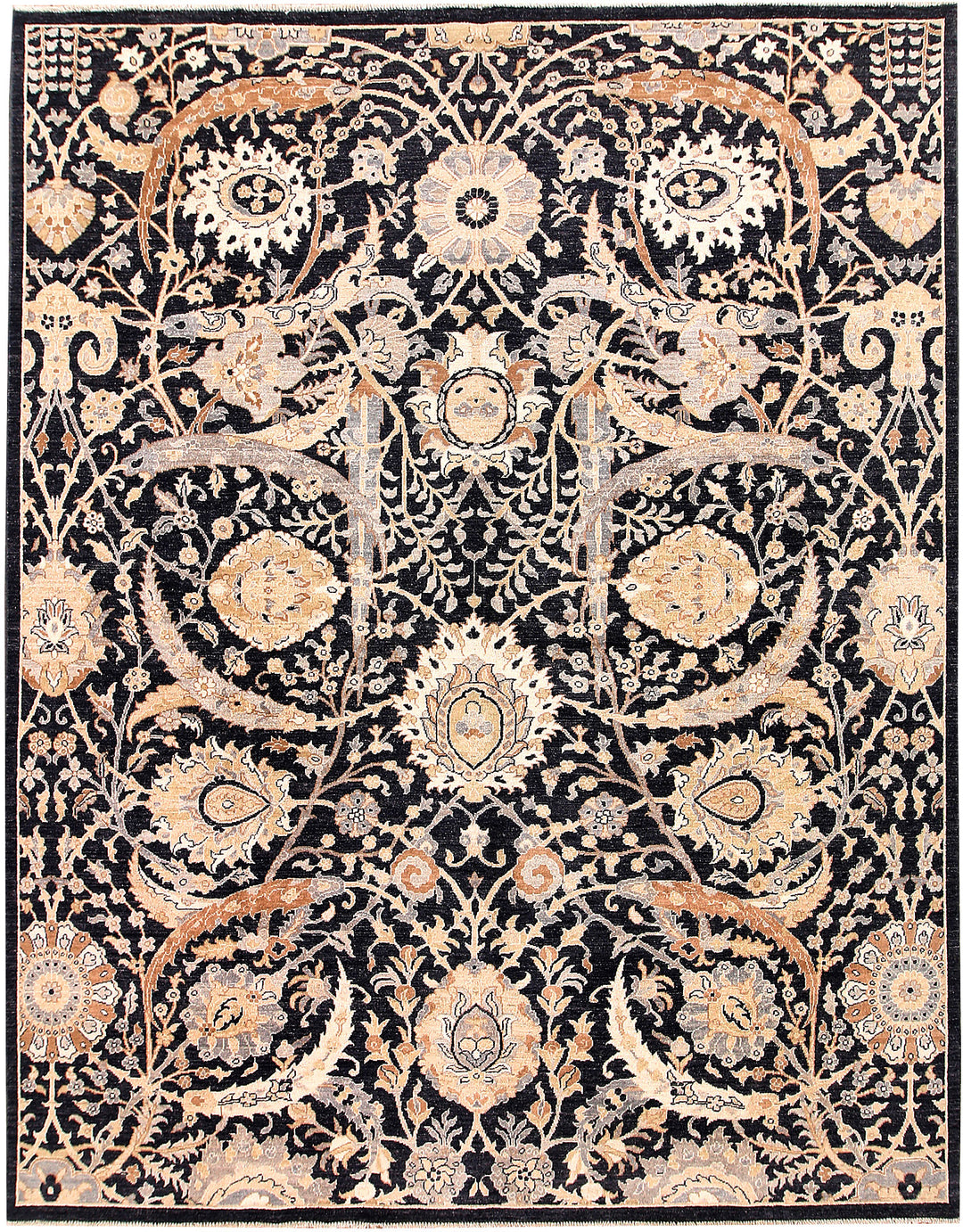 Multi Colored Ikat 7' 10 x 10' - No. 65737 - ALRUG Rug Store