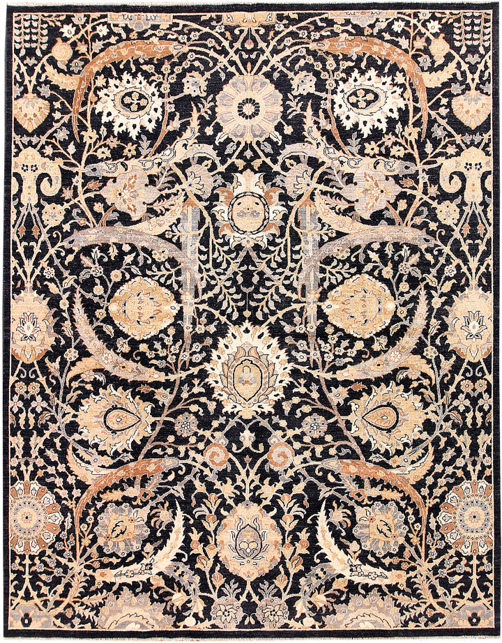 Multi Colored Ikat 7'  10" x 10' " - No. QA34519