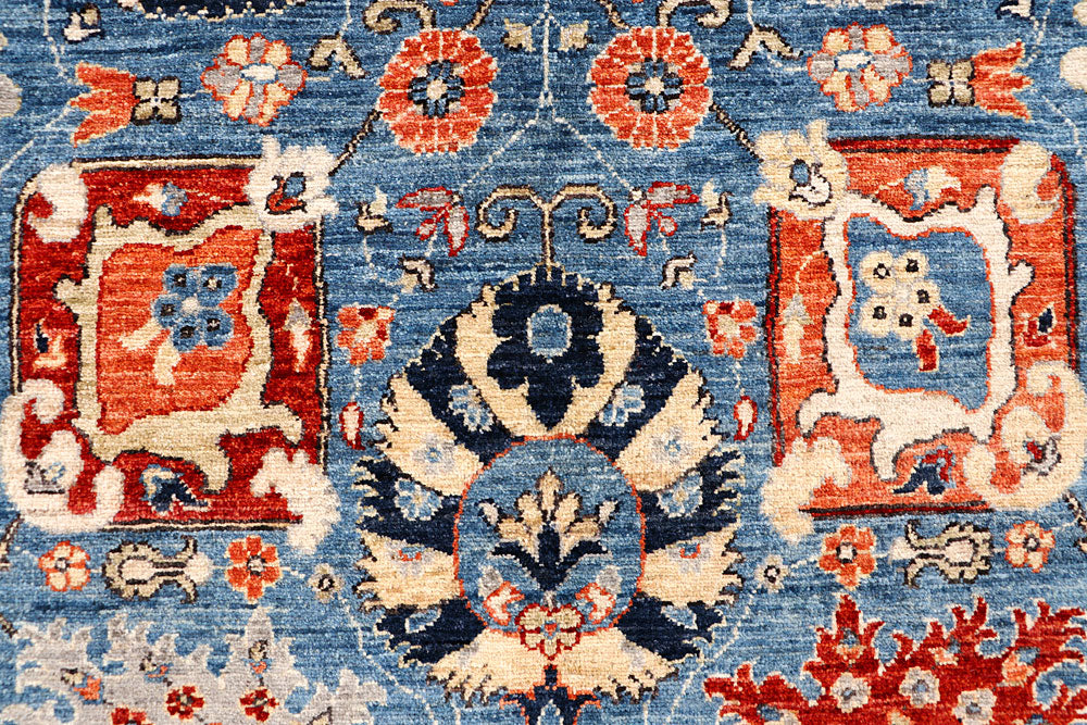 Light Slate Grey Ziegler 7' 11 x 9' 9 - No. 65738 - ALRUG Rug Store