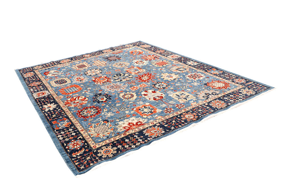 Light Slate Grey Ziegler 7' 11 x 9' 9 - No. 65738 - ALRUG Rug Store