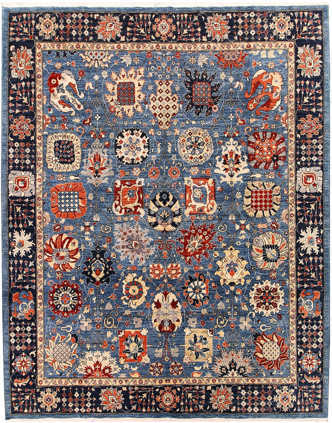 Light Slate Grey Ziegler 7' 11 x 9' 9 - No. 65738 - ALRUG Rug Store