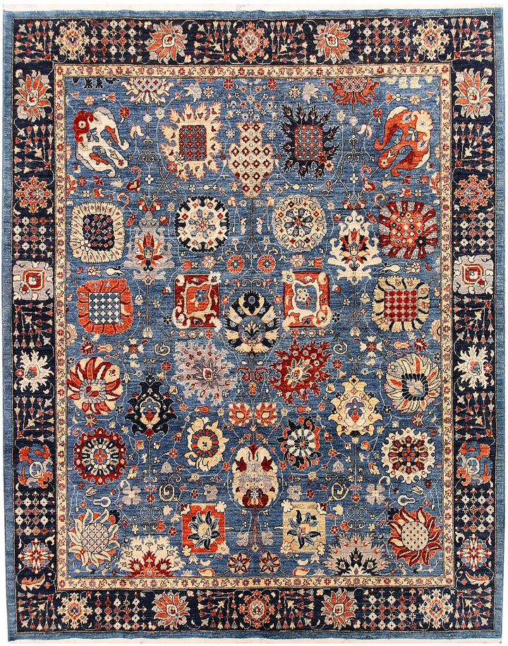 Light Slate Grey Ziegler 7' 11 x 9' 9 - No. 65738 - ALRUG Rug Store