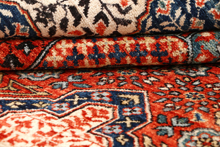 Firebrick Mamluk 9' 11 x 13' 3 - No. 65740 - ALRUG Rug Store