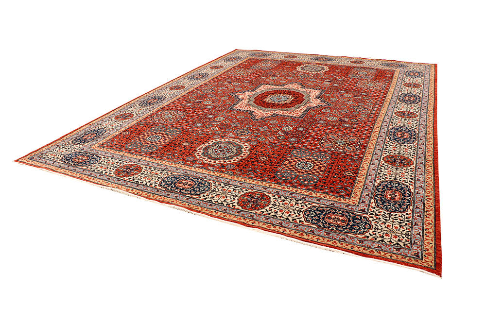 Firebrick Mamluk 9' 11 x 13' 3 - No. 65740 - ALRUG Rug Store