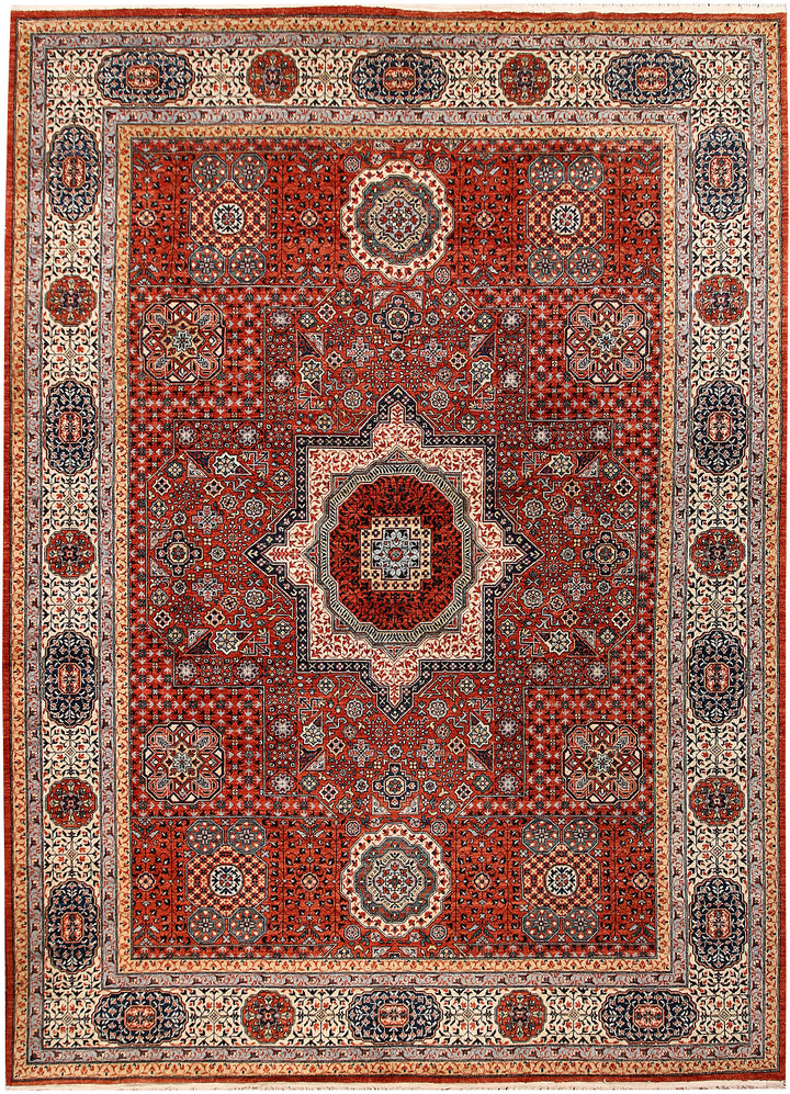Firebrick Mamluk 9' 11 x 13' 3 - No. 65740 - ALRUG Rug Store