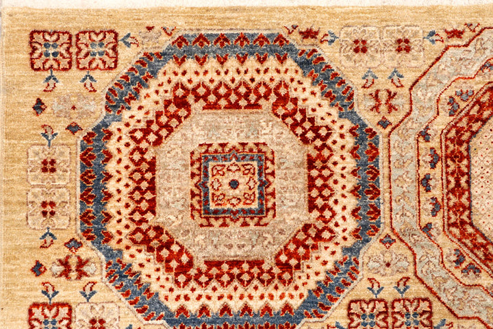 Blanched Almond Ikat 8' 6 x 11' 6 - No. 65741 - ALRUG Rug Store