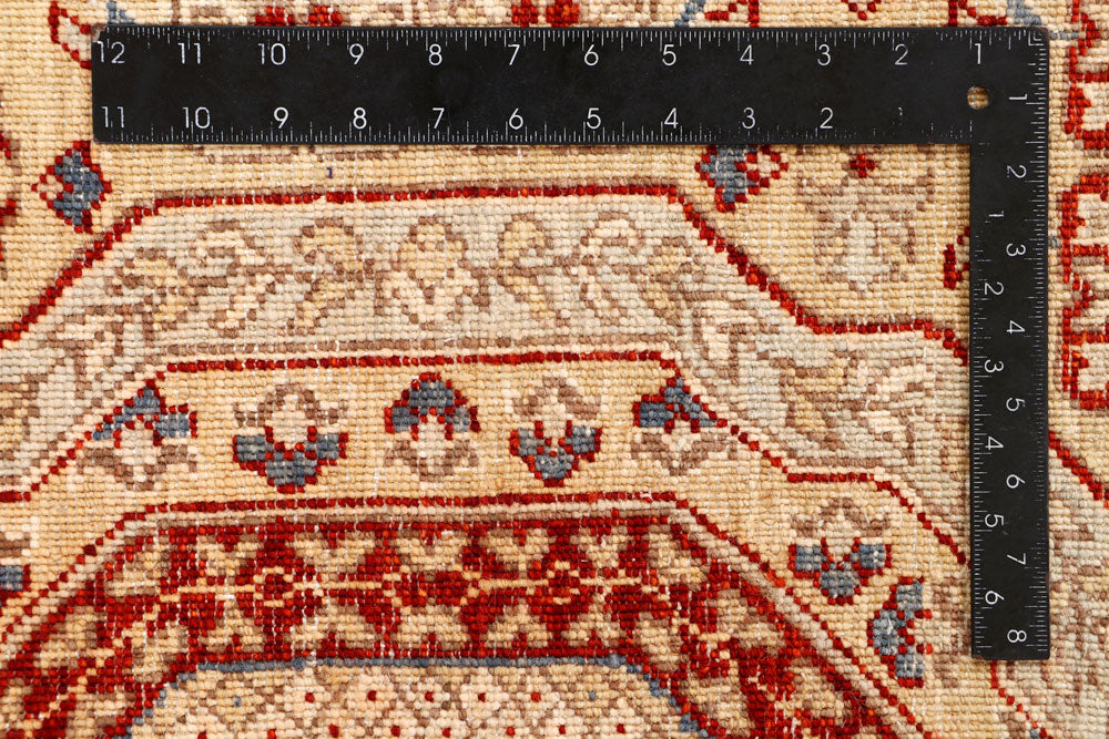 Blanched Almond Ikat 8' 6 x 11' 6 - No. 65741 - ALRUG Rug Store