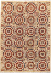 Blanched Almond Ikat 8' 6 x 11' 6 - No. 65741 - ALRUG Rug Store