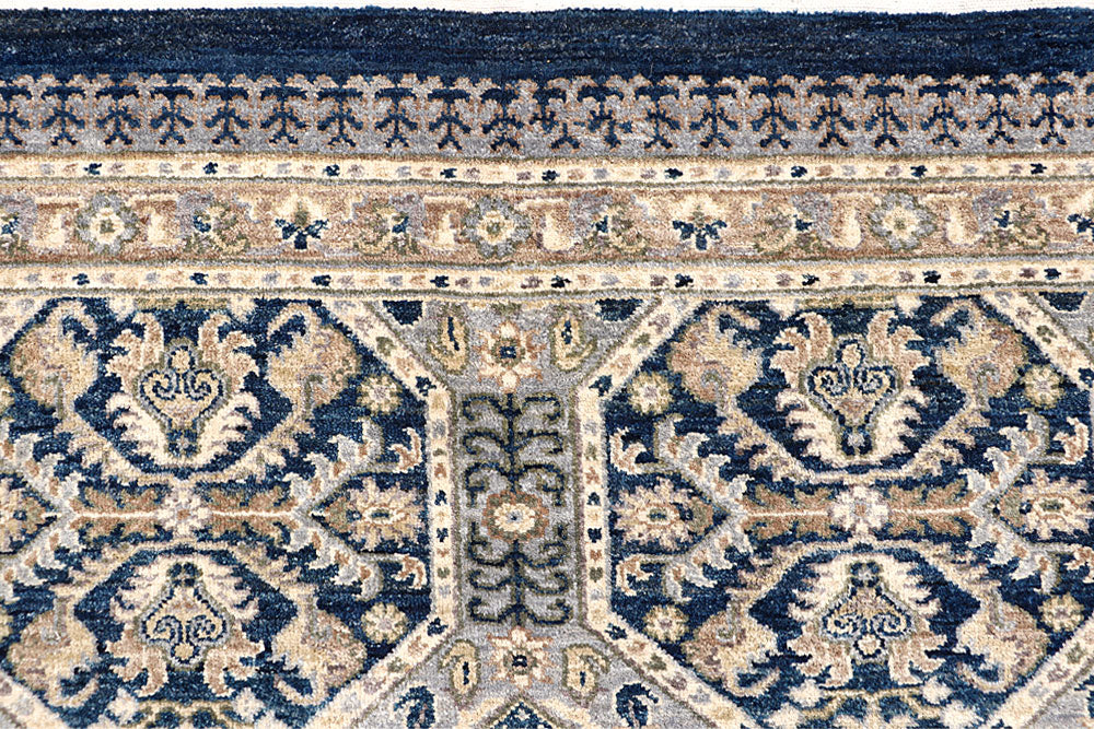 Multi Colored Ikat 8' 11 x 11' 6 - No. 65742 - ALRUG Rug Store