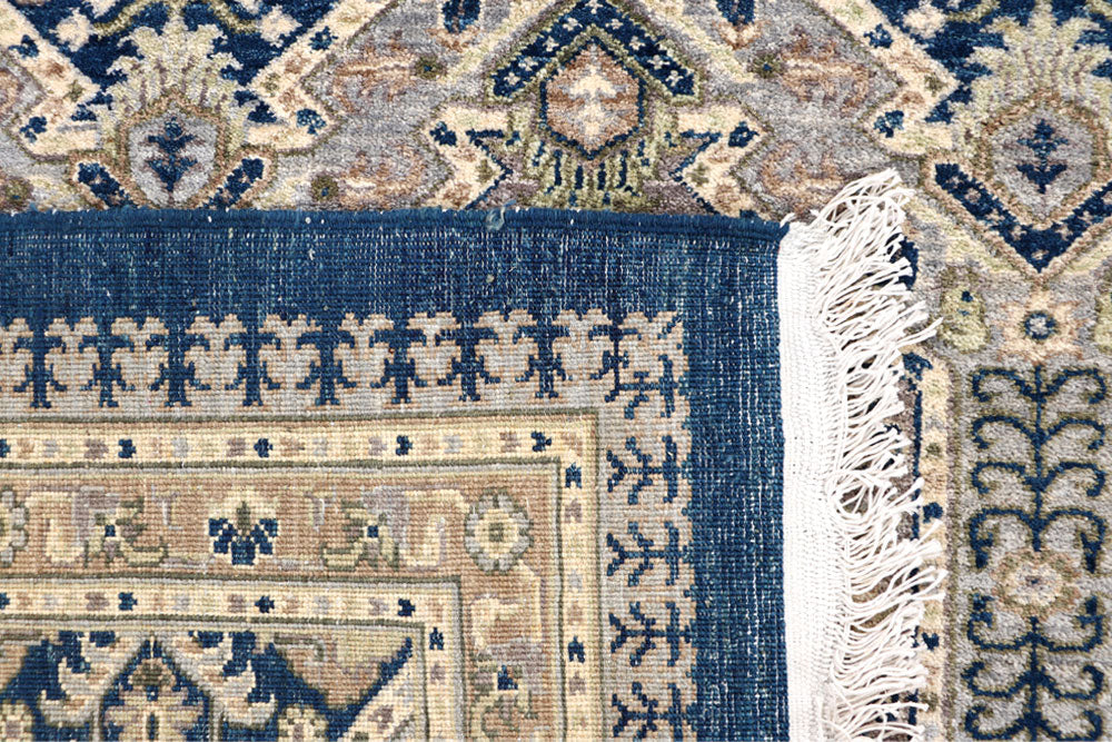 Multi Colored Ikat 8' 11 x 11' 6 - No. 65742 - ALRUG Rug Store