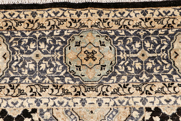 Black Mamluk 8' x 9' 8 - No. 65743 - ALRUG Rug Store