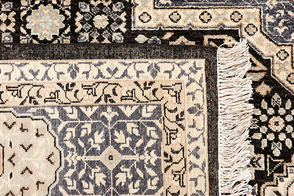 Black Mamluk 8' x 9' 8 - No. 65743 - ALRUG Rug Store
