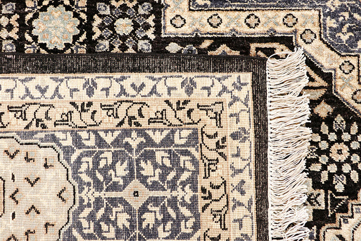 Black Mamluk 8' x 9' 8 - No. 65743 - ALRUG Rug Store