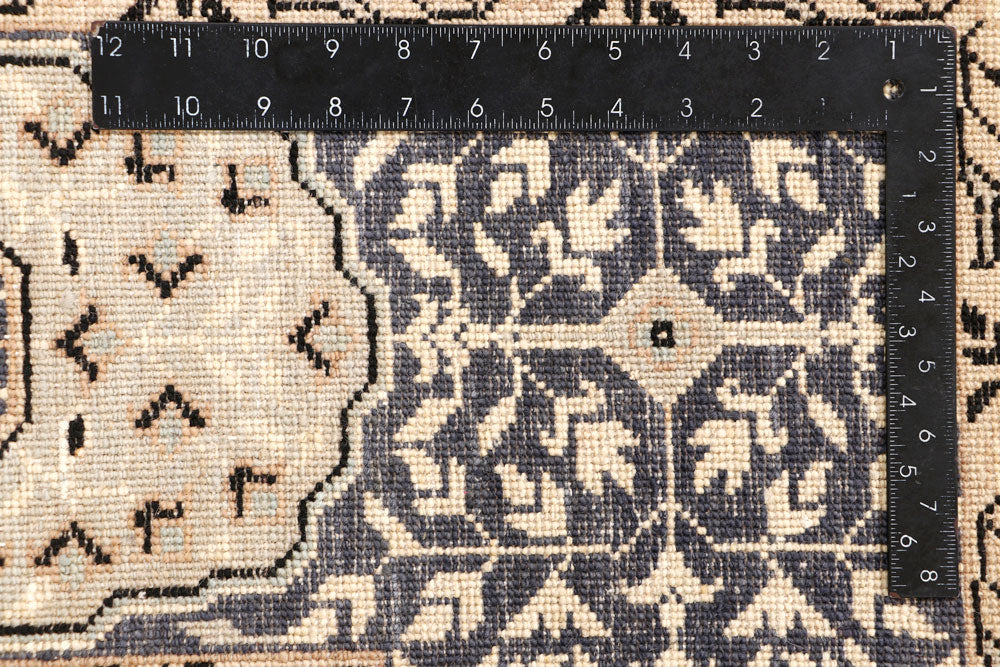 Black Mamluk 8' x 9' 8 - No. 65743 - ALRUG Rug Store