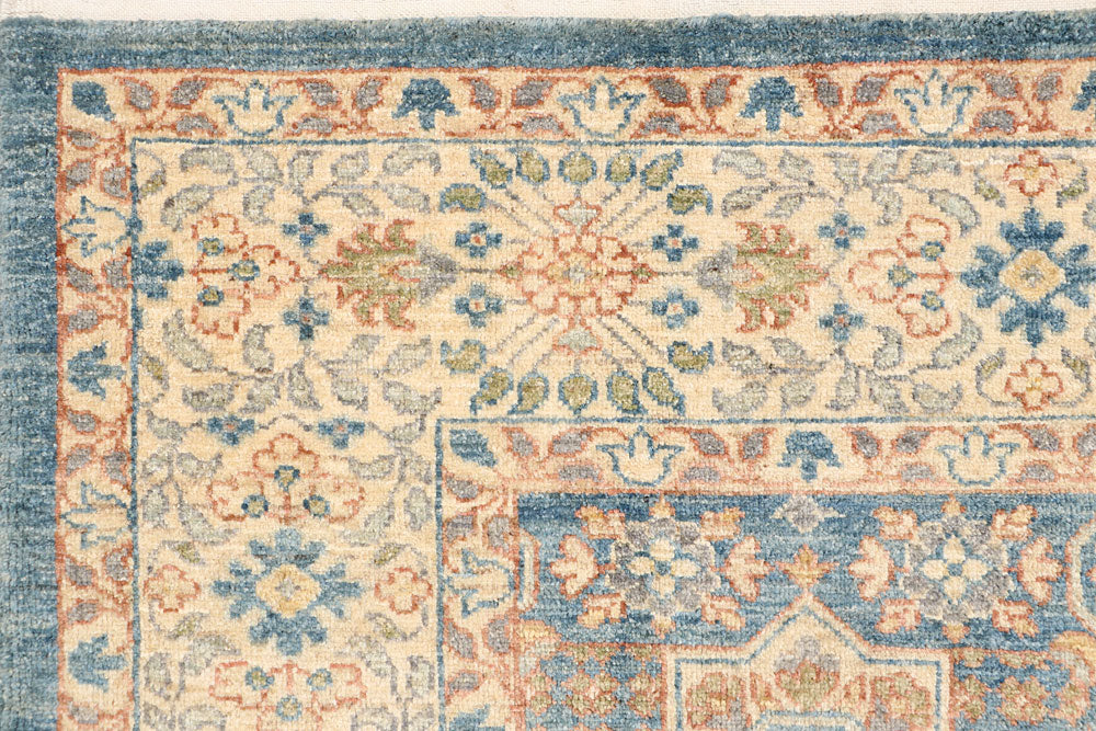 Light Slate Grey Mamluk 6' x 8' 10 - No. 65745 - ALRUG Rug Store