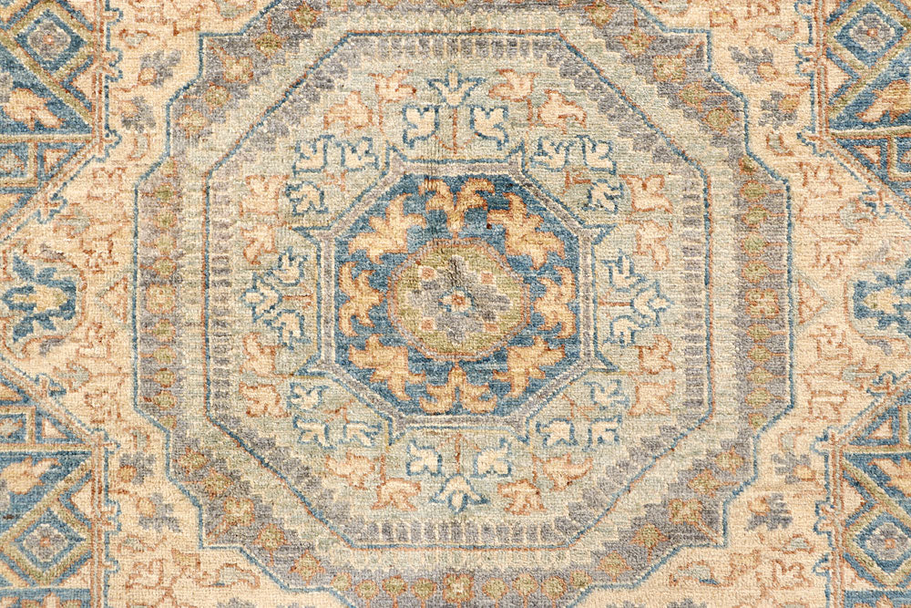 Light Slate Grey Mamluk 6' x 8' 10 - No. 65745 - ALRUG Rug Store