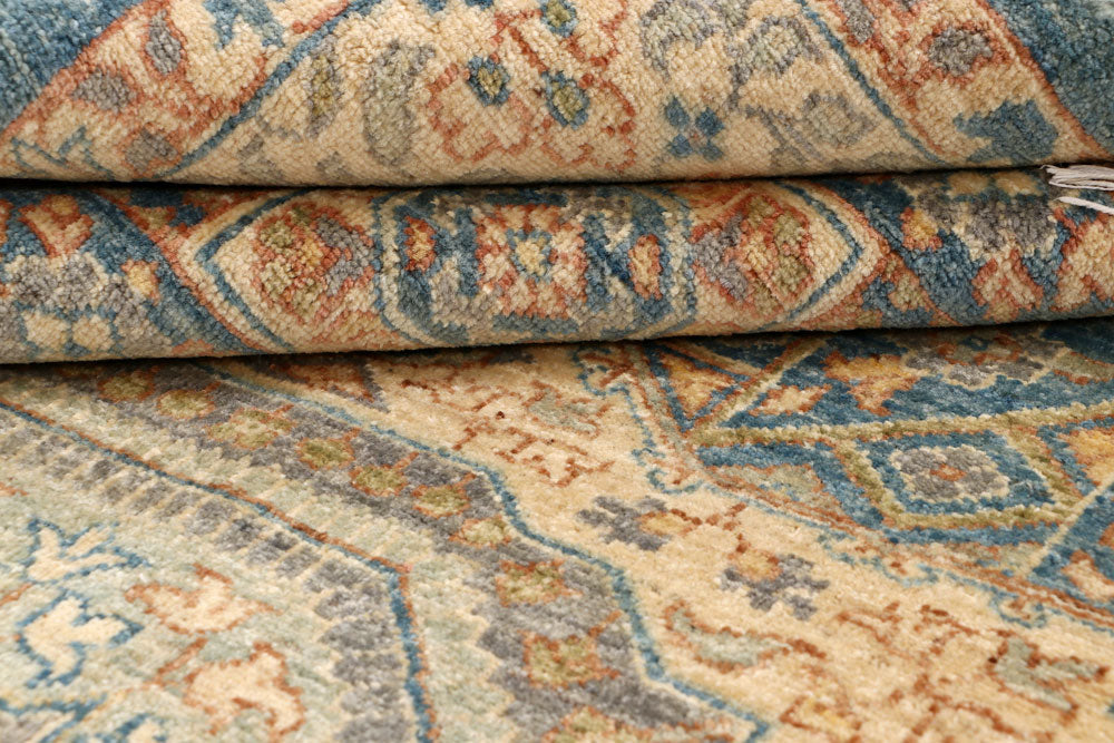 Light Slate Grey Mamluk 6' x 8' 10 - No. 65745 - ALRUG Rug Store