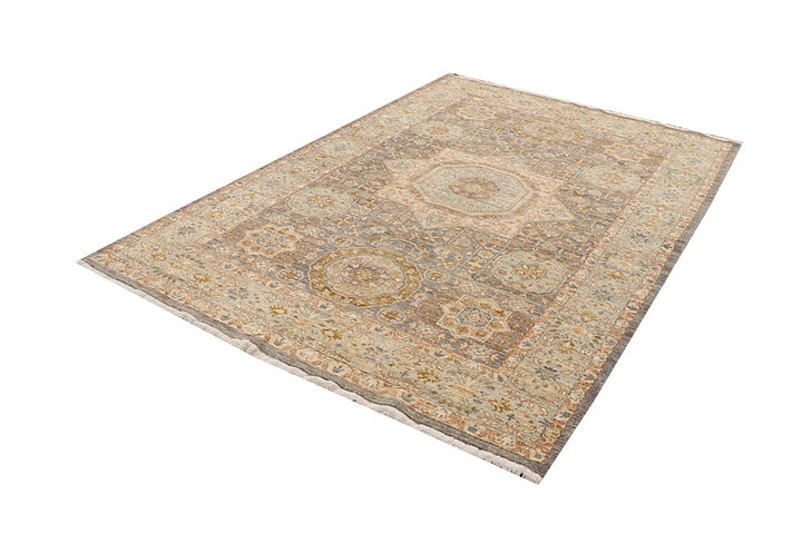Tan Mamluk 5' 10 x 8' 10 - No. 65746 - ALRUG Rug Store