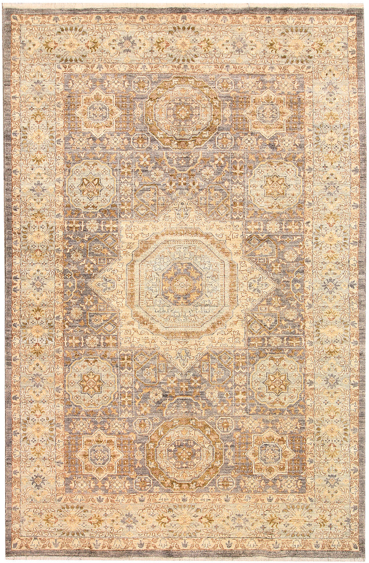 Tan Mamluk 5' 10 x 8' 10 - No. 65746 - ALRUG Rug Store