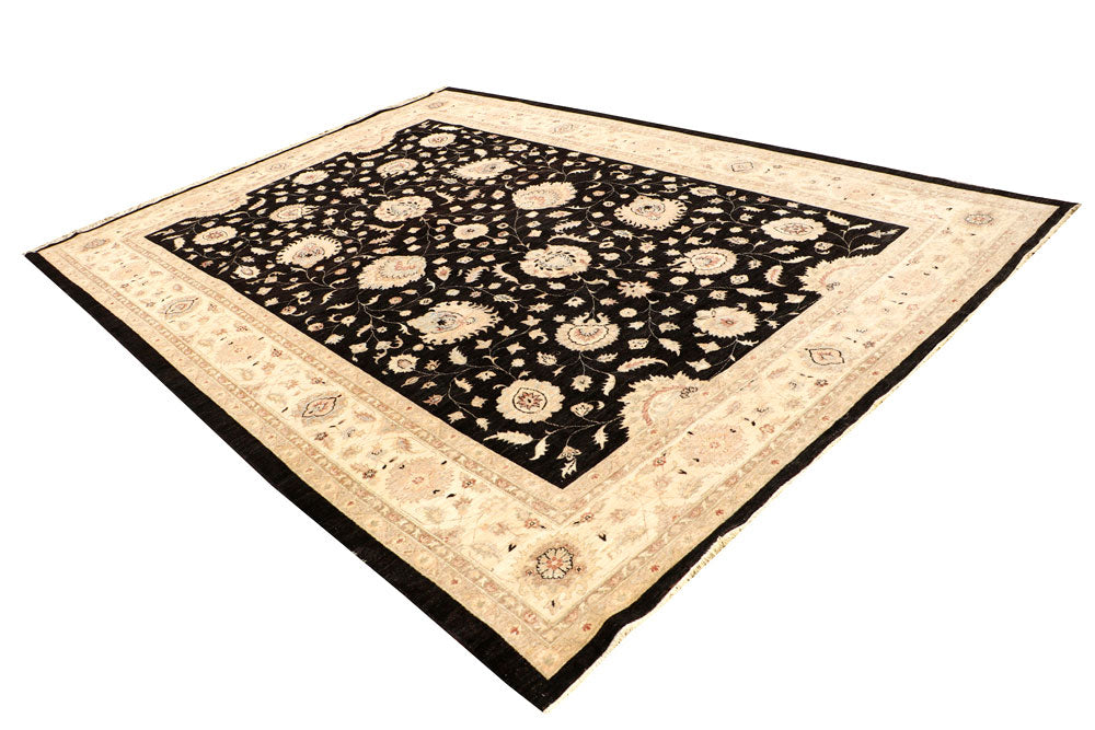Black Ziegler 10' x 13' 11 - No. 65749 - ALRUG Rug Store
