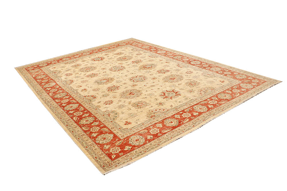 Navajo White Ziegler 9' 10 x 12' 11 - No. 65751 - ALRUG Rug Store