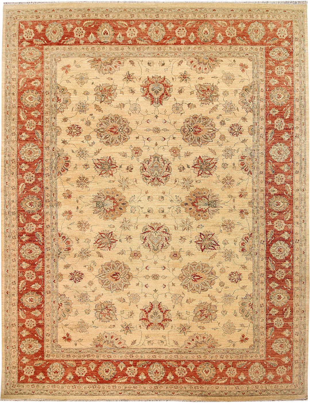 Navajo White Ziegler 9' 10 x 12' 11 - No. 65751 - ALRUG Rug Store