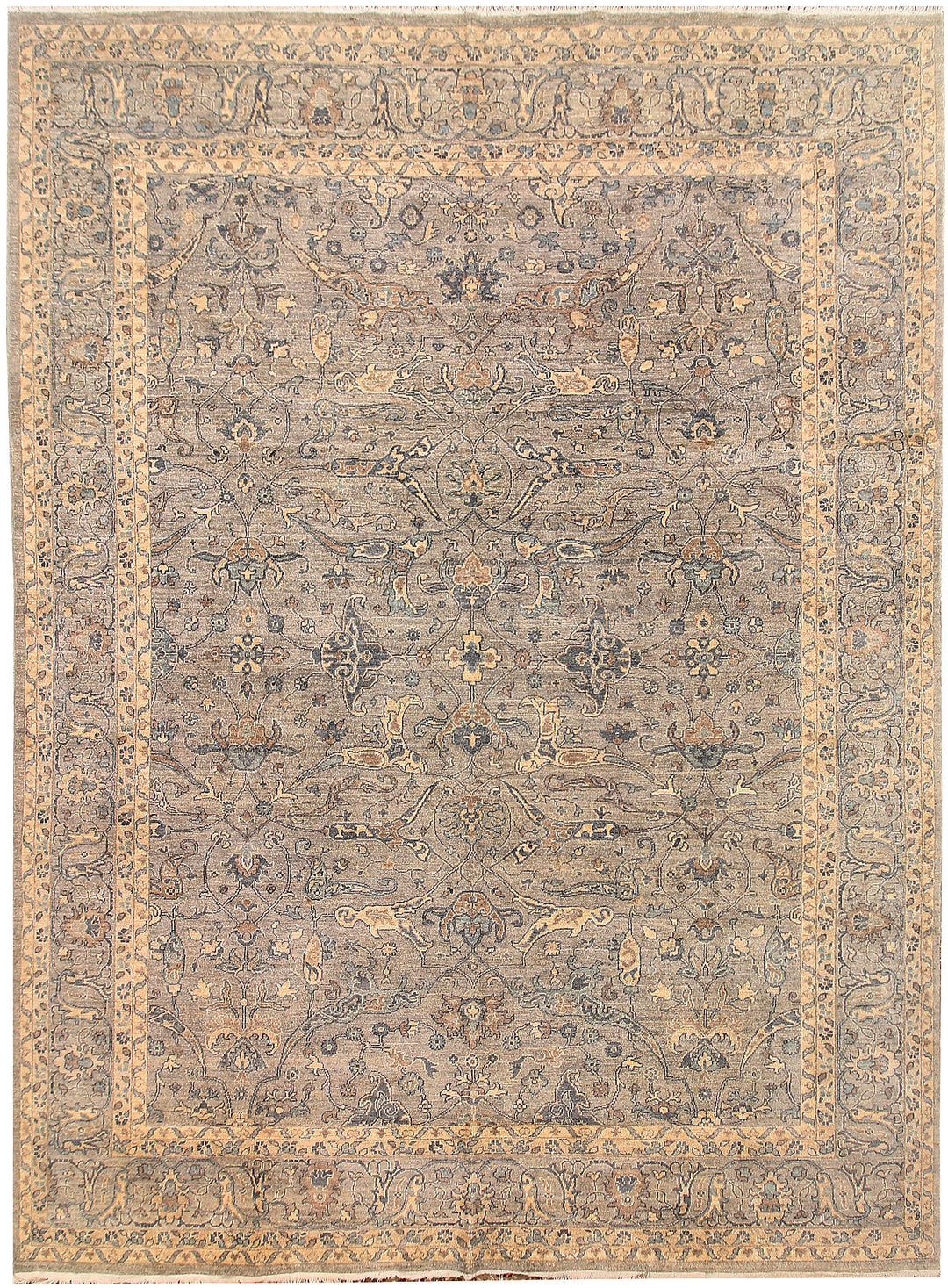 Tan Ziegler 8' 8 x 11' 9 - No. 65753 - ALRUG Rug Store