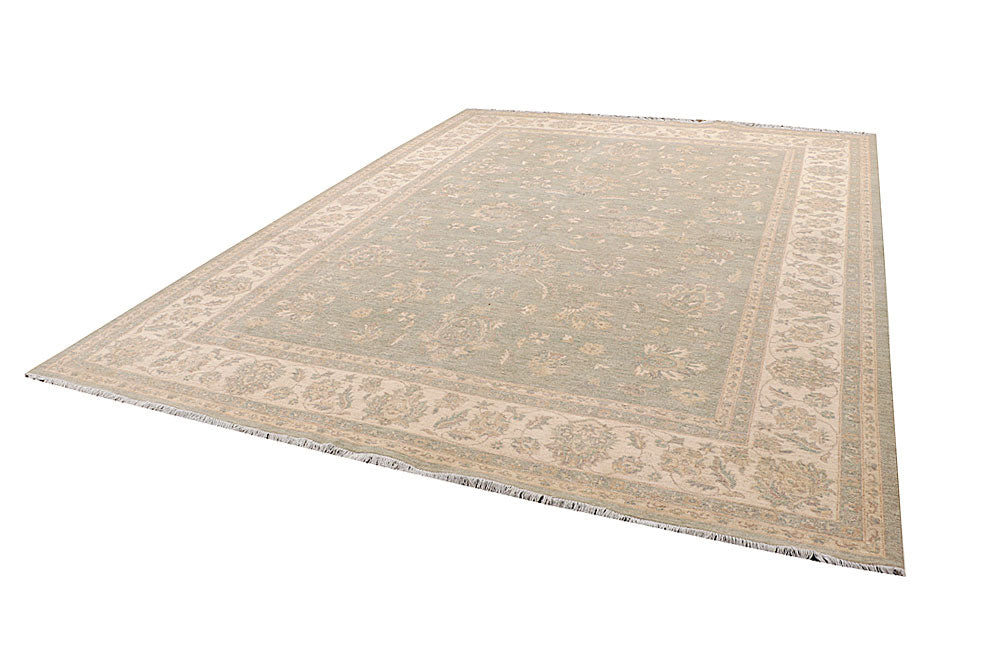 Tan Ziegler 9' x 12' 2 - No. 65759 - ALRUG Rug Store