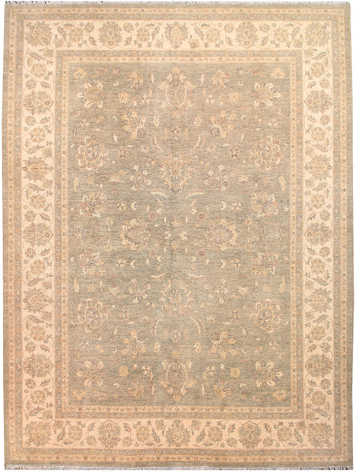 Tan Ziegler 9' x 12' 2 - No. 65759 - ALRUG Rug Store