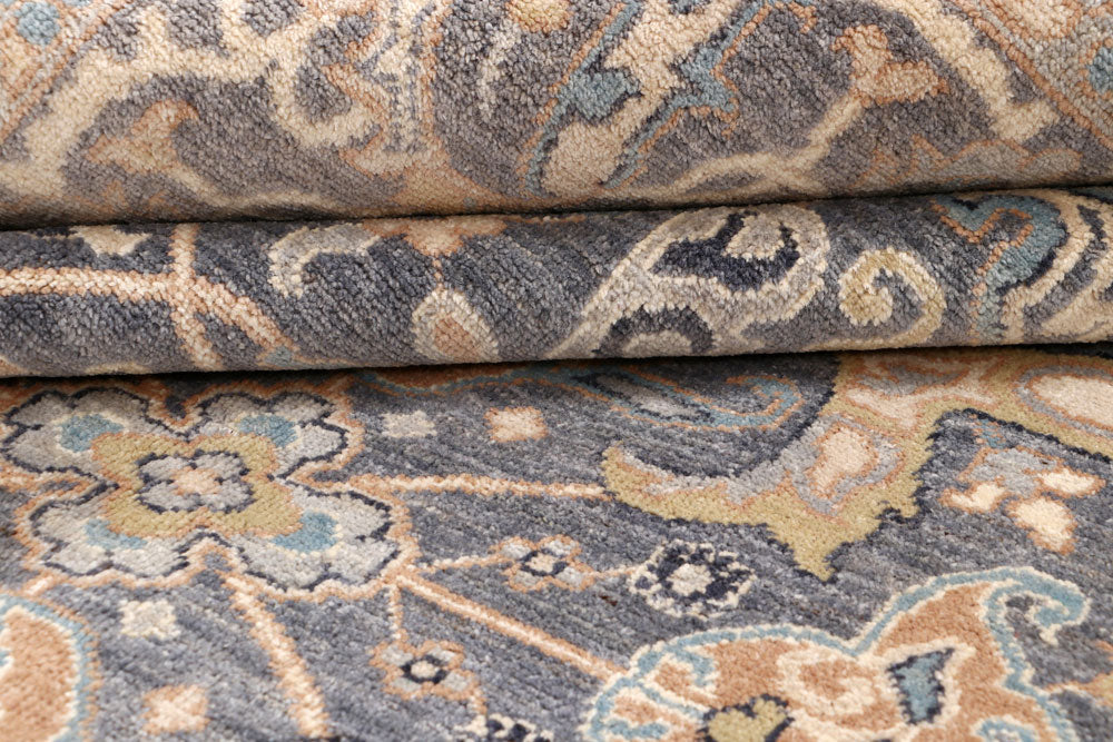 Grey Ziegler 7' 10 x 9' 9 - No. 65760 - ALRUG Rug Store