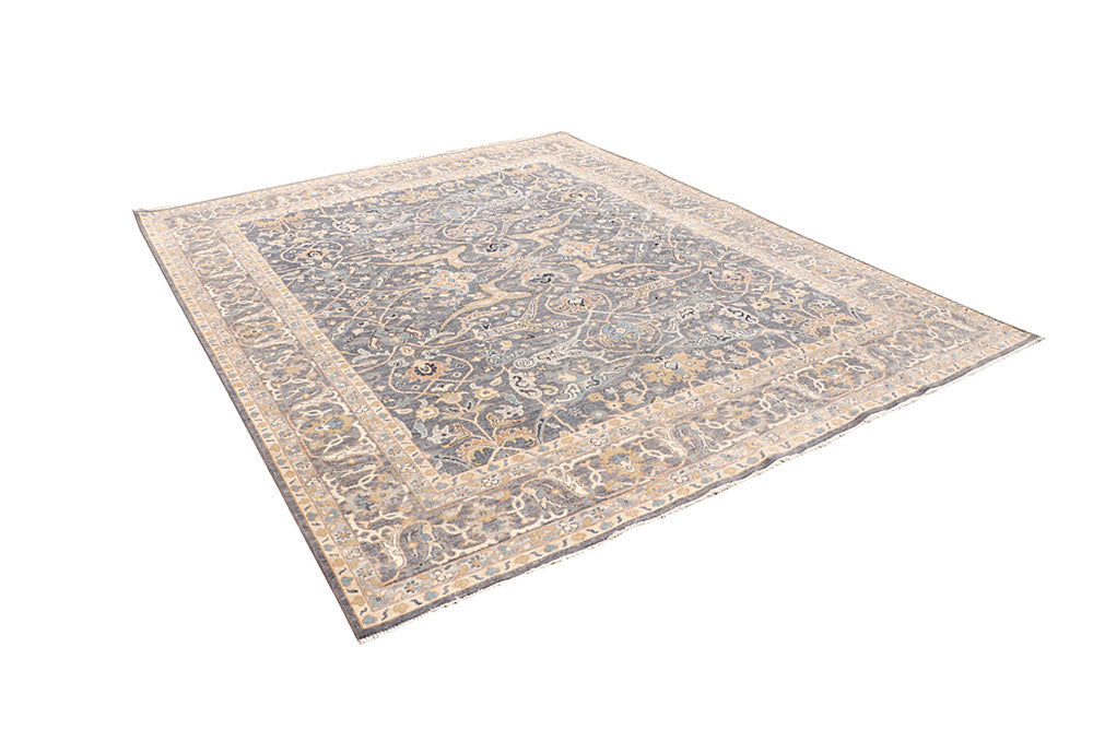 Grey Ziegler 7' 10 x 9' 9 - No. 65760 - ALRUG Rug Store