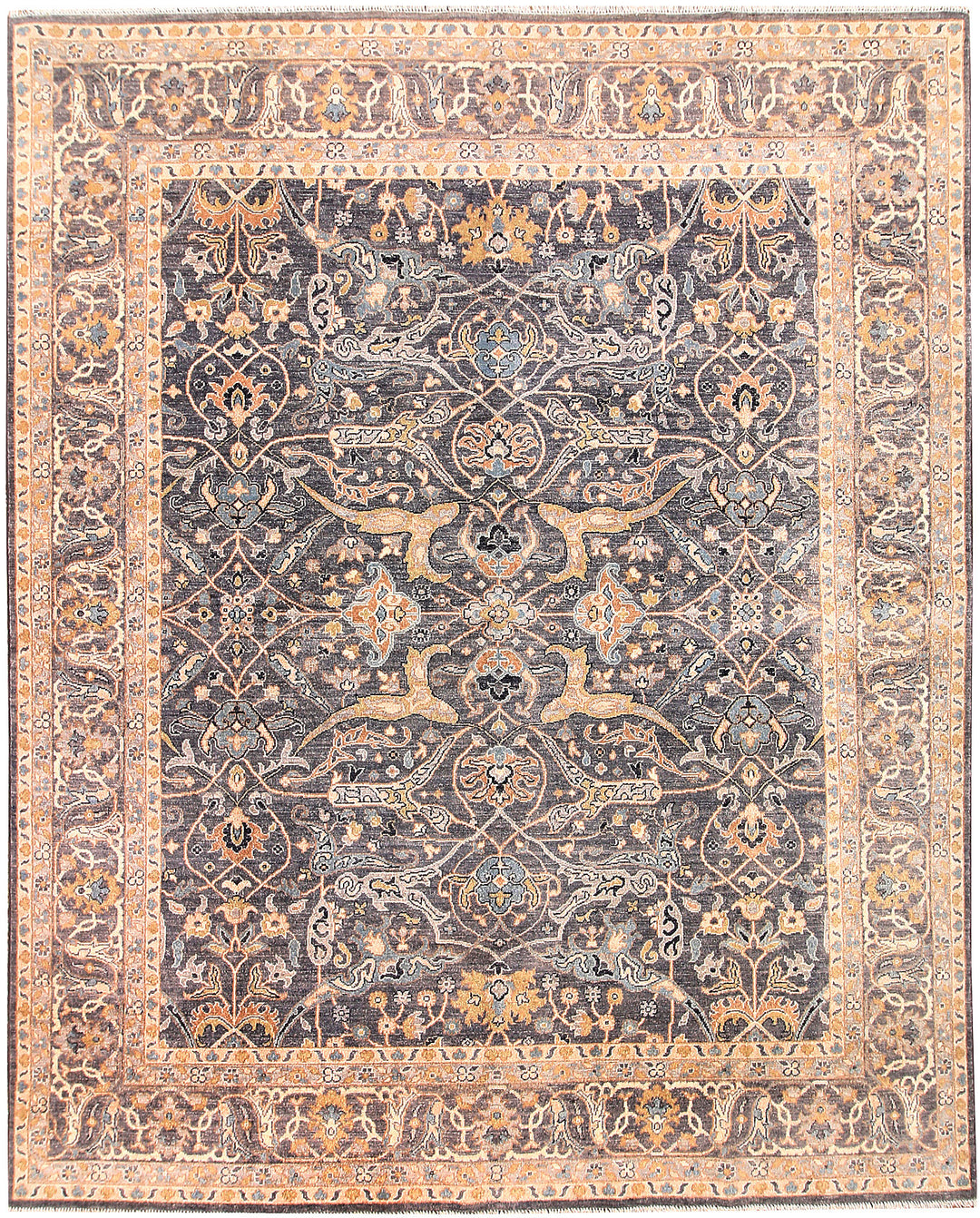 Grey Ziegler 7' 10 x 9' 9 - No. 65760 - ALRUG Rug Store