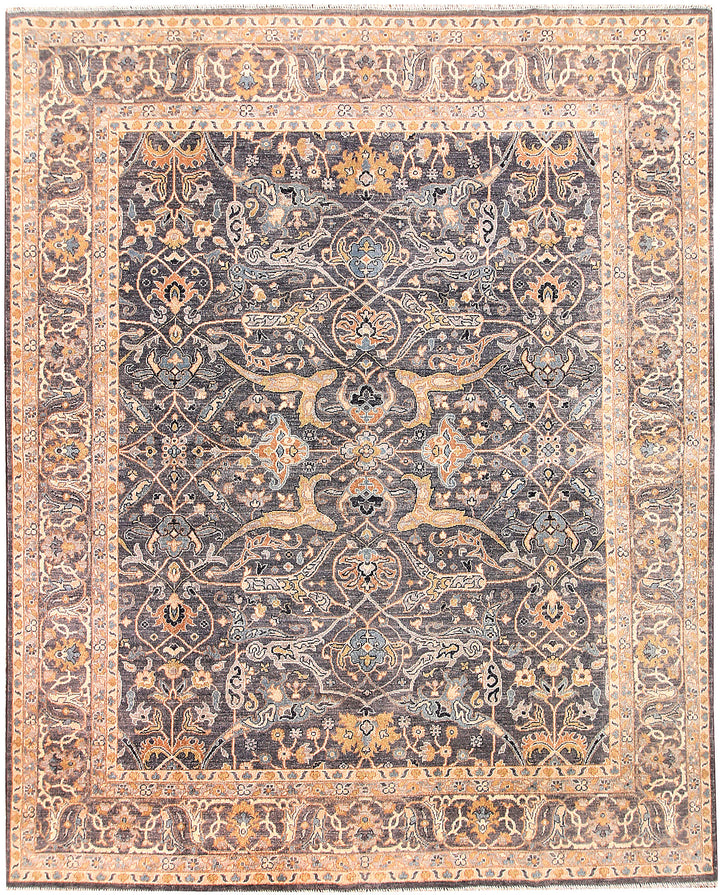 Grey Ziegler 7' 10 x 9' 9 - No. 65760 - ALRUG Rug Store