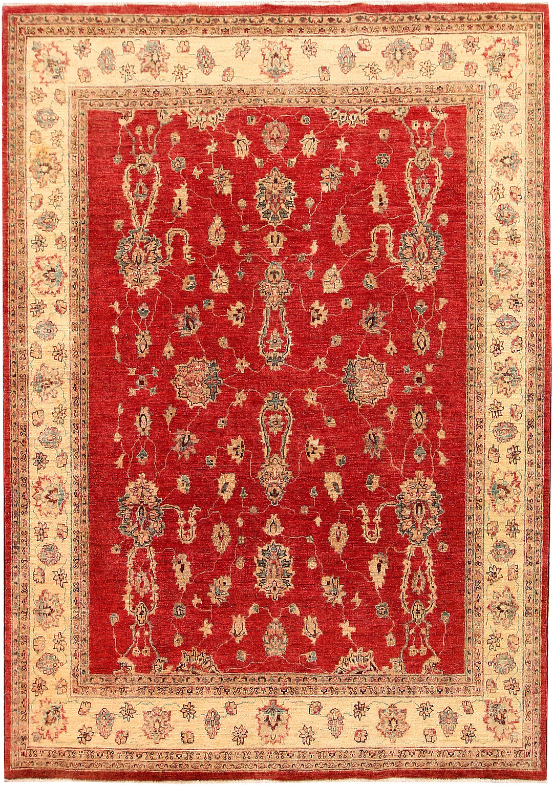 Red Ziegler 6' 8 x 9' 3 - No. 65764 - ALRUG Rug Store