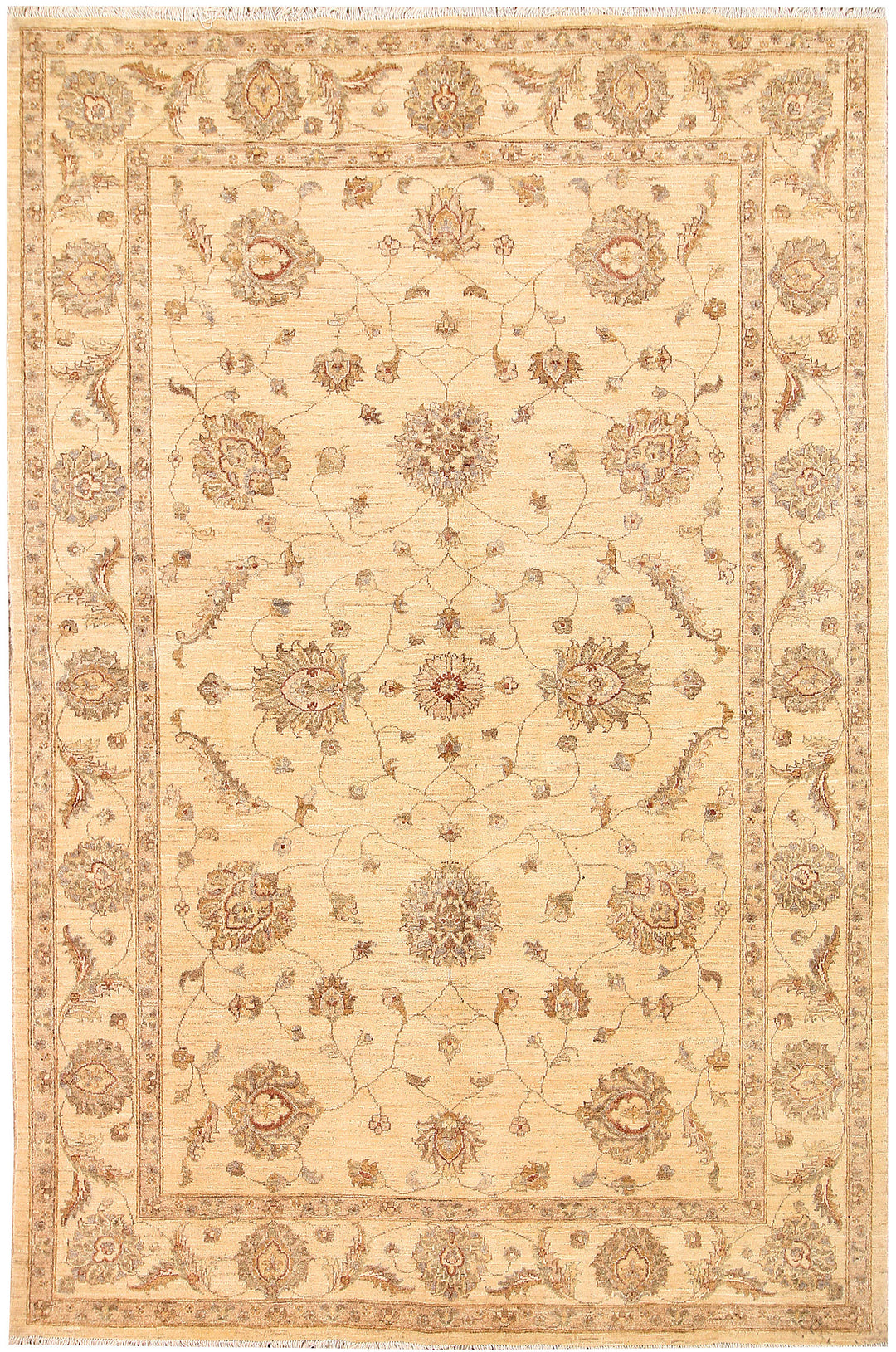 Cornsilk Ziegler 6' 6 x 9' 9 - No. 65766 - ALRUG Rug Store