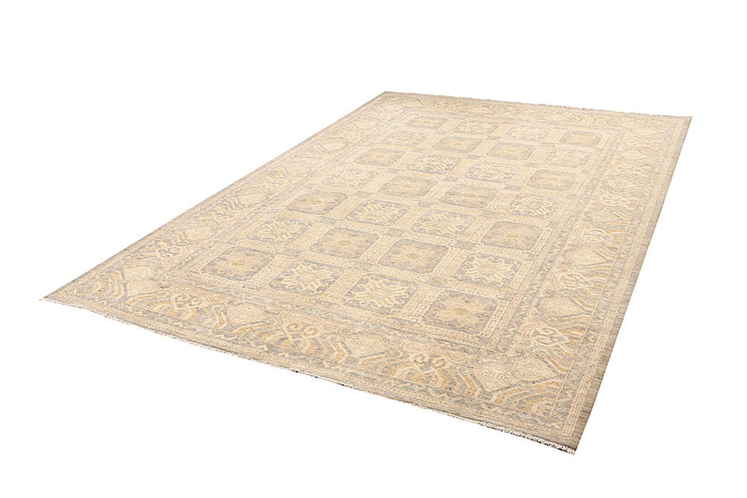 Tan Oushak 6'  2" x 9'  1" - No. QA63139