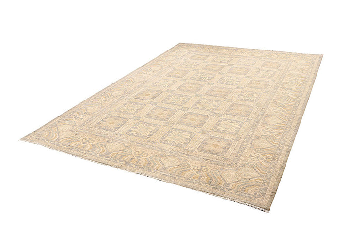 Tan Oushak 6'  2" x 9'  1" - No. QA63139